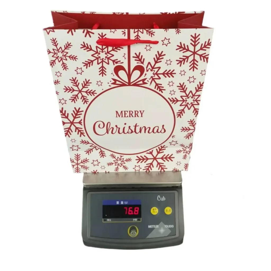 Wholesale of new FH-23010-L model gift bags, Christmas and holiday handbags and paper bags in stock