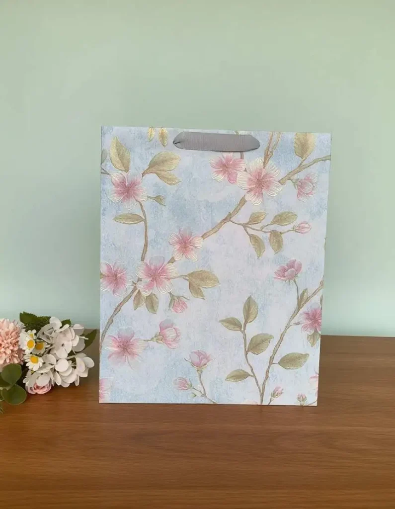 JT-81 series Cross-border customized wholesale ins style romantic atmosphere Gentle flower small floral gift bags