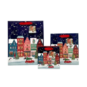 FH-B0012 Изысканный Рождественский дом подарочный пакет - Индивидуальные и оптовые продажи