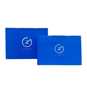 Blue High-End Handbag Blue Gift Bag Custom Wholesale