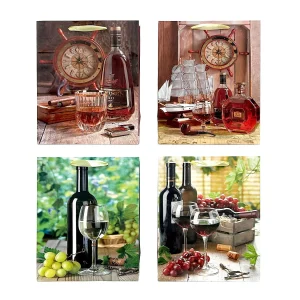 Premium Wine Collection Paper Bags OEM