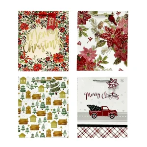 Настраиваемые подарочные пакеты с рождественскими элементами