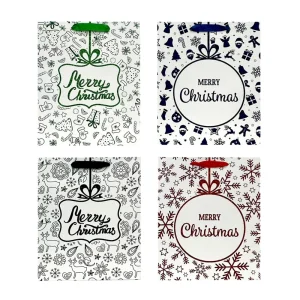 Настраиваемые простые рождественские подарочные пакеты