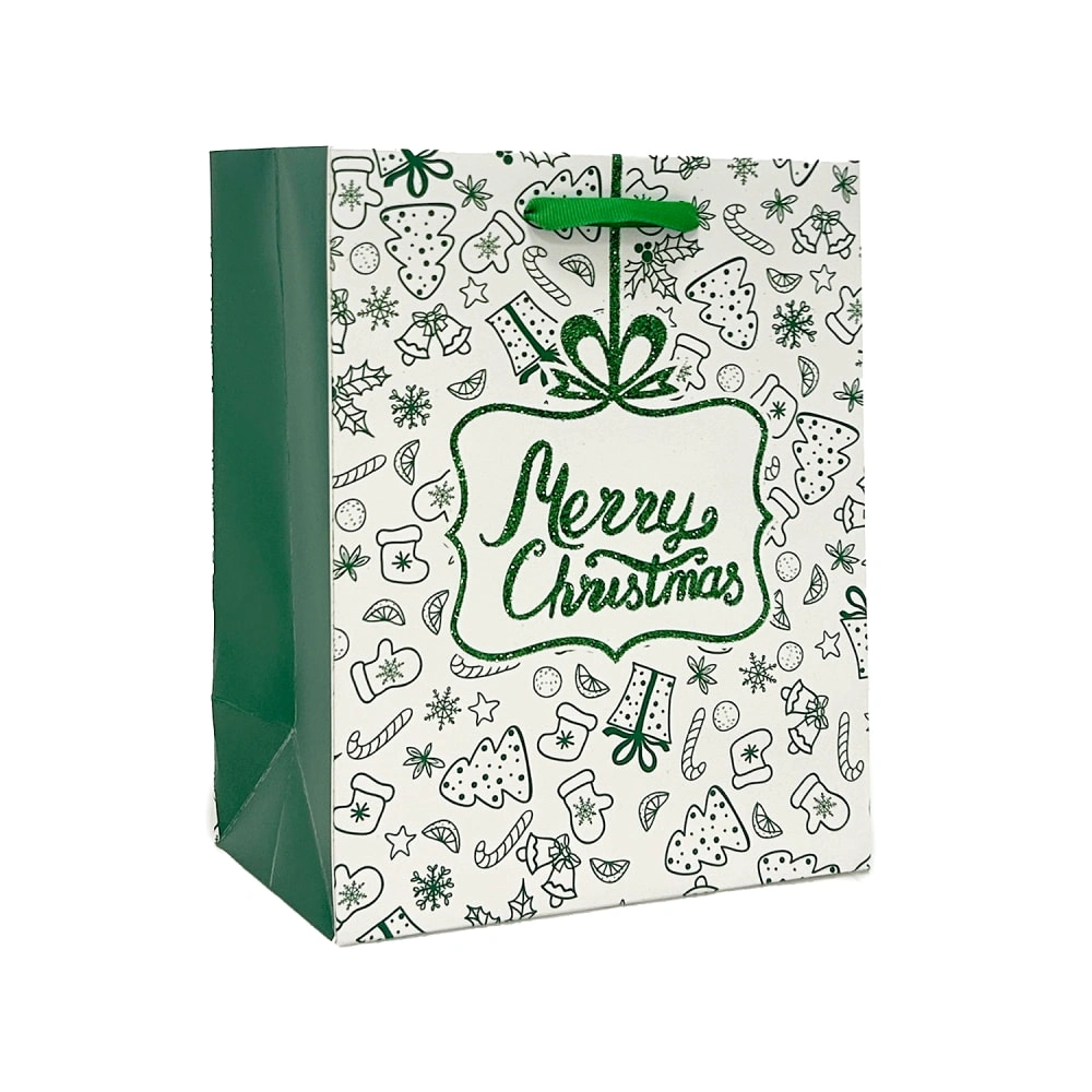 FH-23034-M Model New-Style In-Stock Gift Bag Christmas Festival Tote Bag Paper Bag for Wholesale (8)