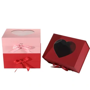 One-Piece Heart Folding Box Wholesale