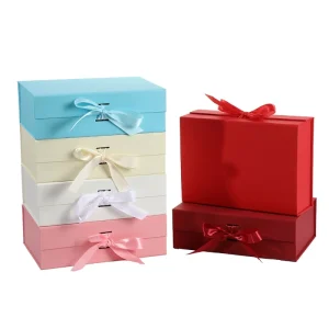 One-Piece Ribbon Folding Box